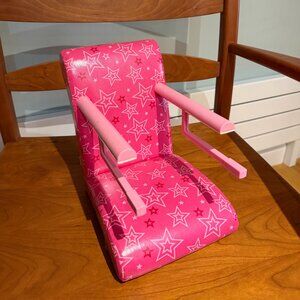 Retired American Girl Doll Bistro Cafe Treat Seat Slip On Doll Booster Chair Sta